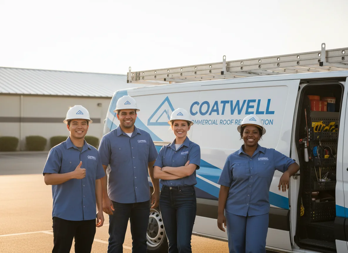 Commercial roof coating company in Parker, SD